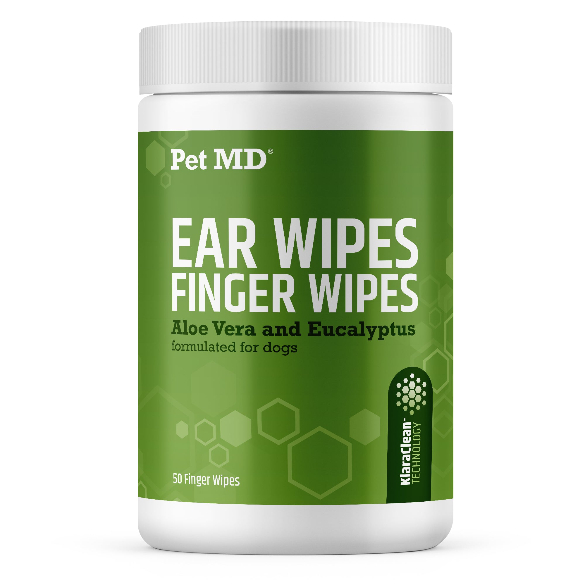 wipes aloe vera Pet MD Finger Ear Wipes with Aloe Vera and Eucalyptus for Dogs