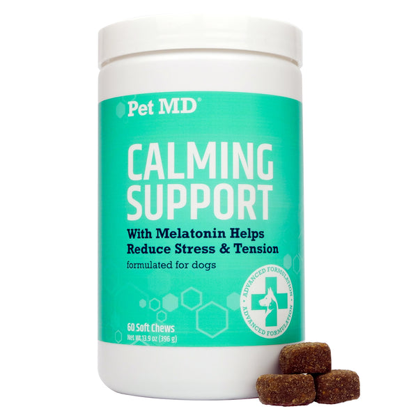 Pet MD Calming Chews for Dogs - 60 ct