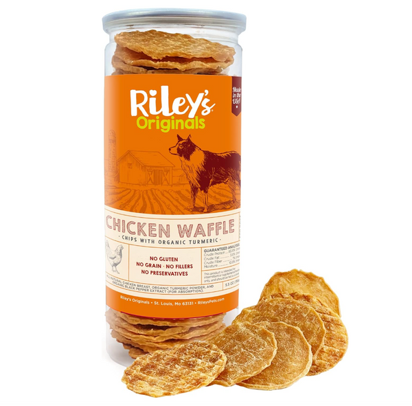 Waffle Chicken Chips with Turmeric (5.5oz)