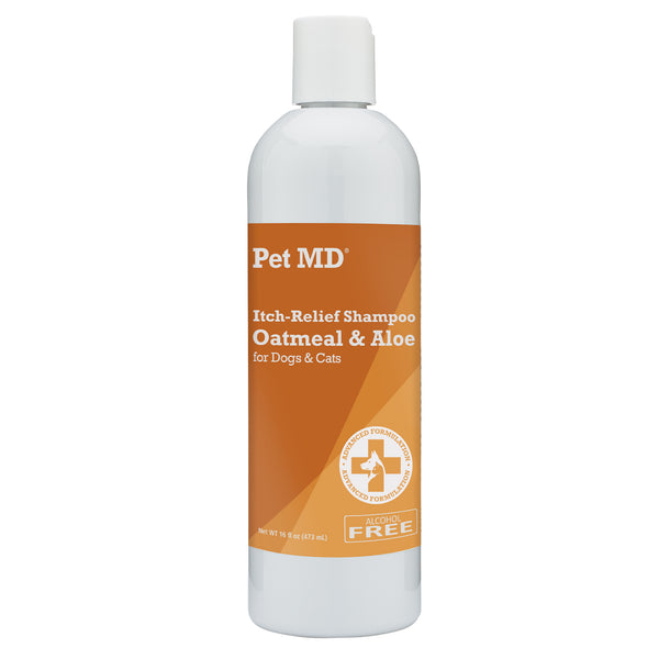 Oatmeal & Aloe Itch Relief Shampoo for Dogs & Cats - 16 oz