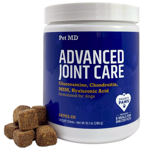 Advanced Hip and Joint Supplement for Dogs - Level 3 Jointcare - 120 Soft Chews