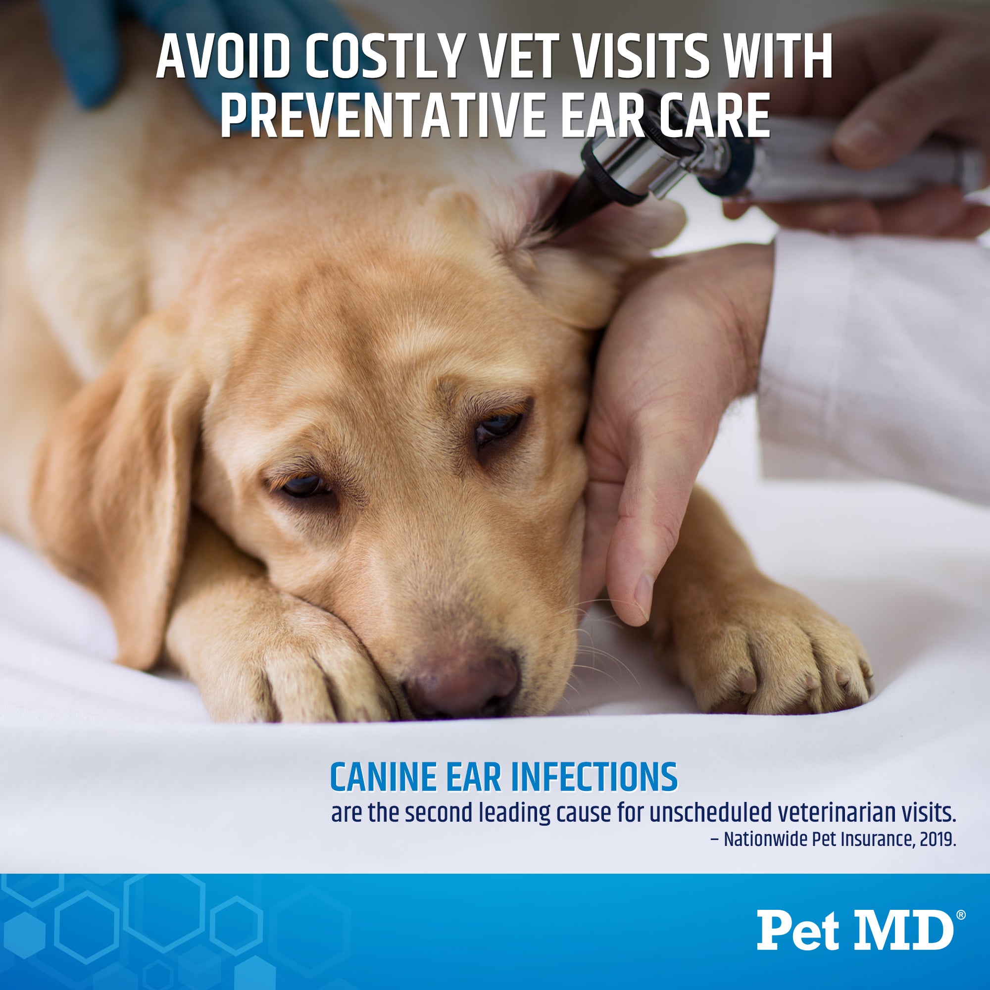 Pet md ear top wipes