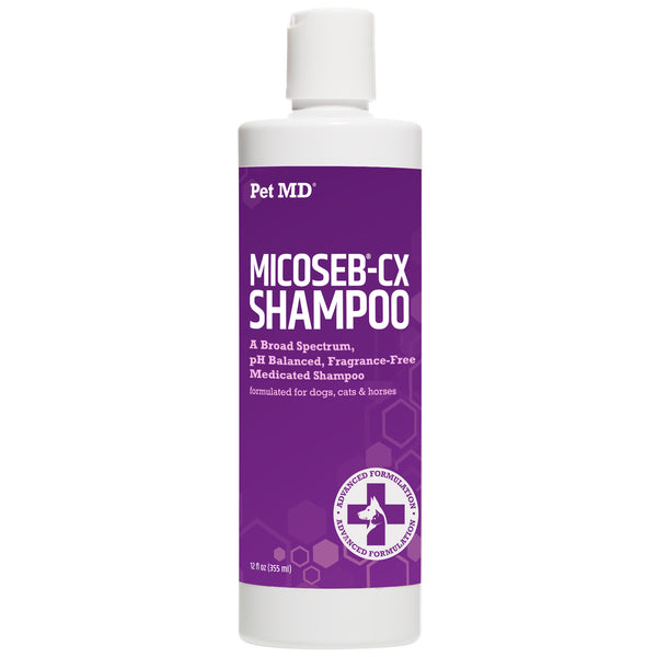 Micoseb-CX Medicated Shampoo for Dogs, Cats & Horses